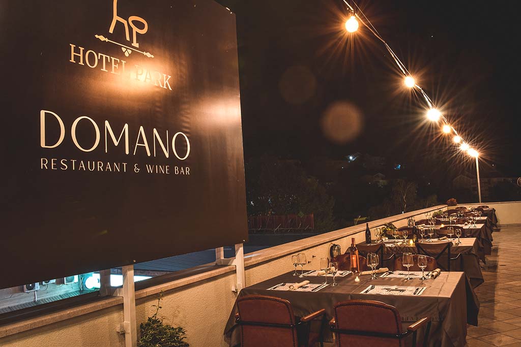 Domano rooftop restaurant